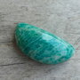 Cabochon amazonit, 28x14 mm