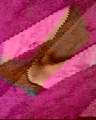 Cizme piele  lungi bej pana la genunchi.