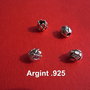 Nufar din argint .925 aprox 7x7 mm