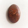 Cabochon 1 poppy jasper aprox 34x22x5 mm