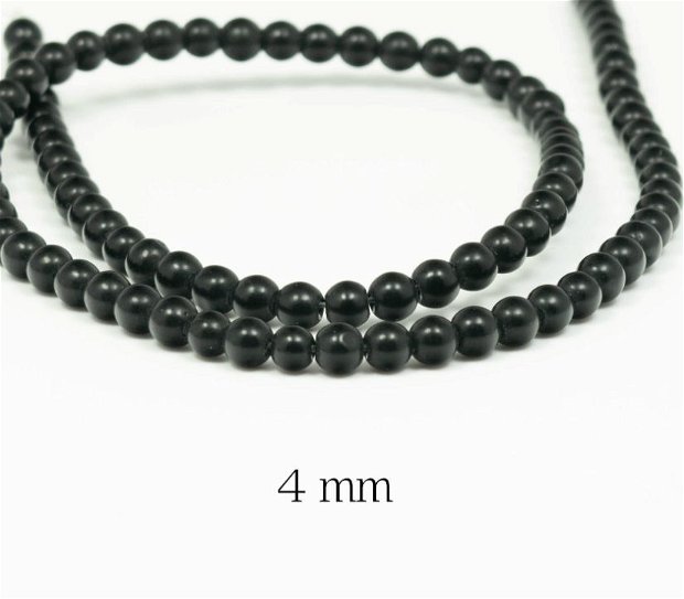 Black stone, 4 mm