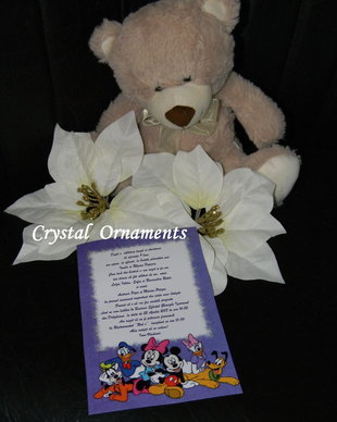 Invitatie botez Mickey and friends