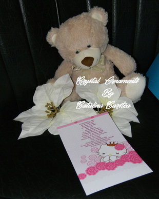 Invitatie botez Hello Kitty