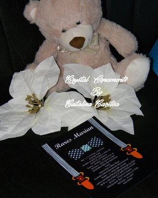 Invitatie botez bretele