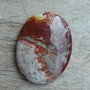 Cabochon agata, 40x30 mm