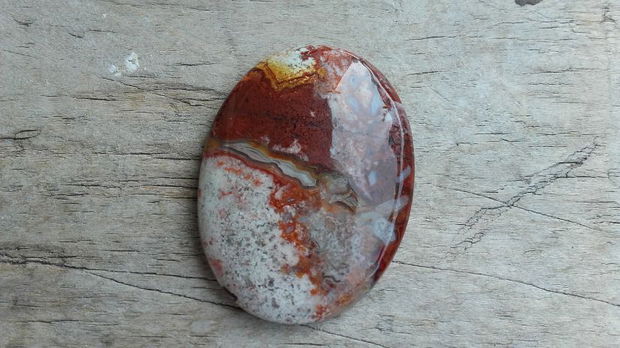 Cabochon agata, 40x30 mm