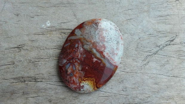 Cabochon agata, 40x30 mm