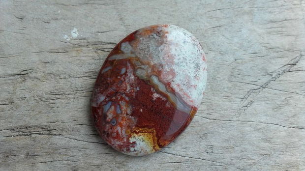 Cabochon agata, 40x30 mm