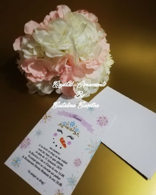 Invitatie botez om de zapada
