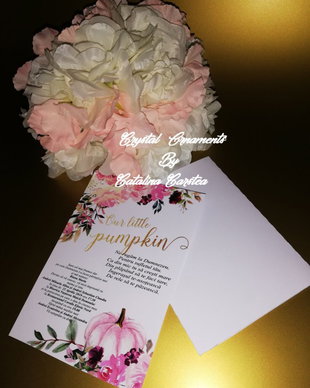 Invitatie botez Little pumpkin