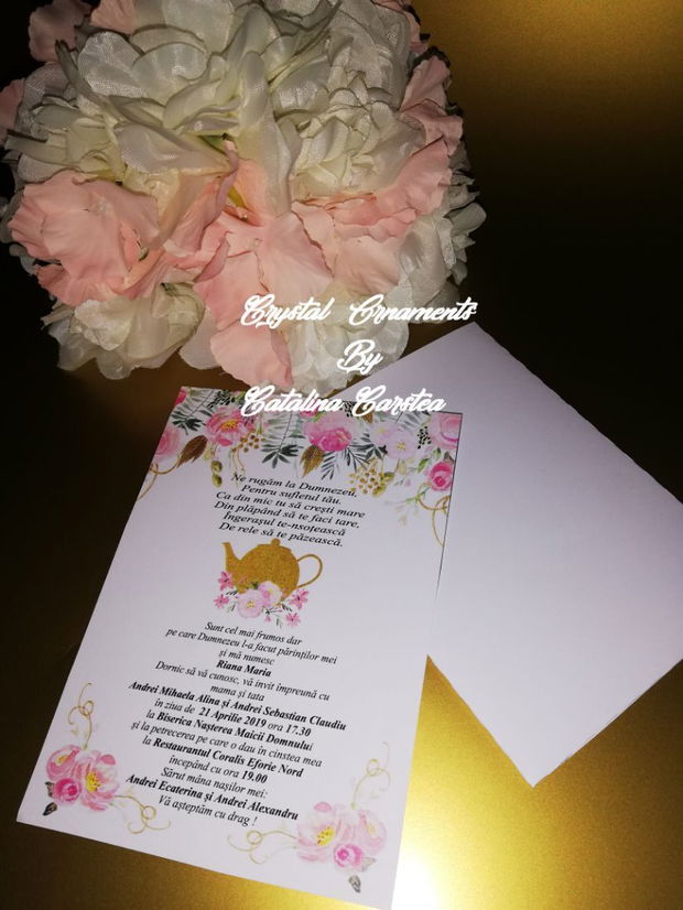 Invitatie botez