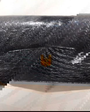 POSETA   VINTAGE PIELE  NATURALA ANII  90