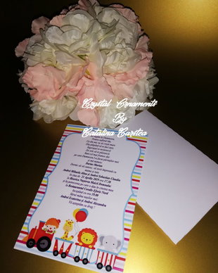 Invitatie botez