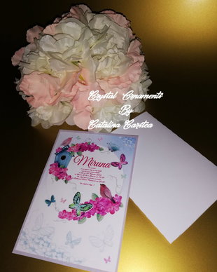 Invitatie botez fluturi