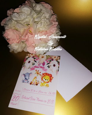 Invitatie botez jungle