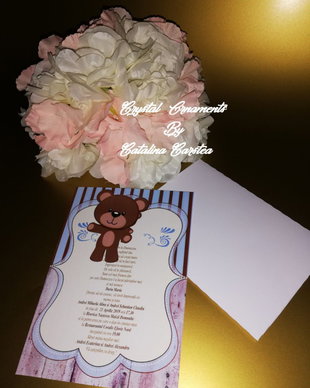 Invitatie botez ursulet