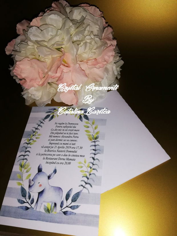 Invitatie botez