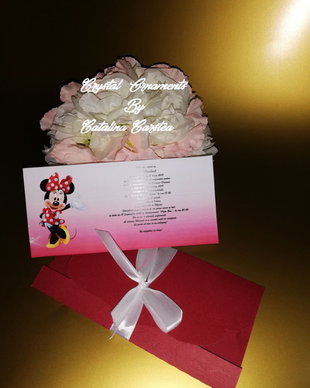 Invitatie botez Minnie Mouse