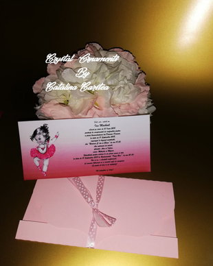 Invittaie botez Micuta Balerina
