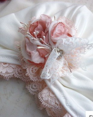 Turban cu danteluta (botez)