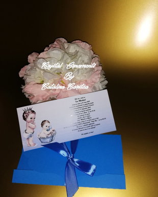 Invitatie botez baby  Prince