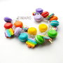 Rainbow Macarons - bratara