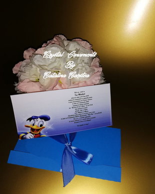 Invitatie botez Donald Duck