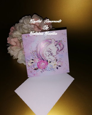 Invitatie botez Unicorn