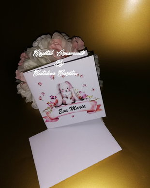 Invitatie botez iepuras