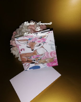 Invitatie botez caprioare
