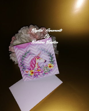 Invitatie botez Unicorn
