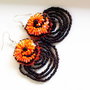 Cercei BLACK & ORANGE