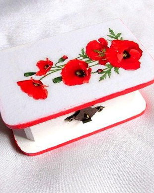 Cutie lemn decorata 34222