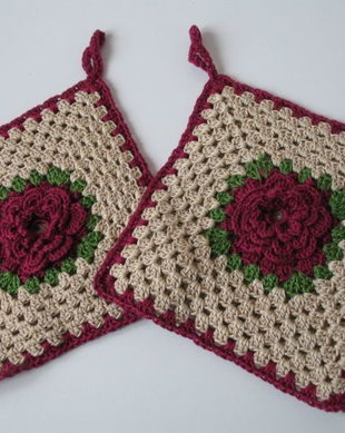 Set accesorii crosetate