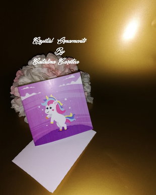 Invitatie botez Unicorn
