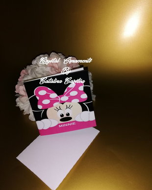 Invitatie botez Minnie Mouse