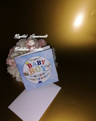 Invitatie botez baby bou
