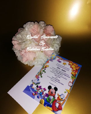 Invitatie botez Mickey Mouse