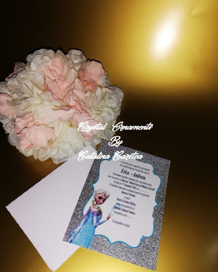 Invitatie botez Elsa
