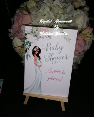 Invitatie baby shower