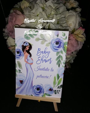 Invitatie baby shower