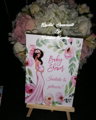 Invitatie baby shower