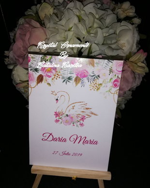 Invitatie botez lebada