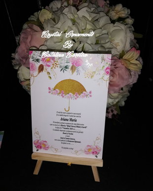 Invitatie botez umbreluta