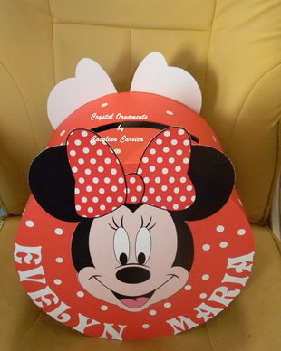 Cutie de dar botez / casuta de bani botez