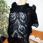 Sal mohair negru 0029