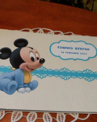 Carte de oaspeti Baby Mikey
