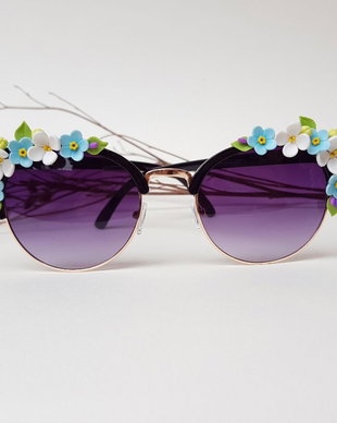 Ochelari de soare infuzie flori