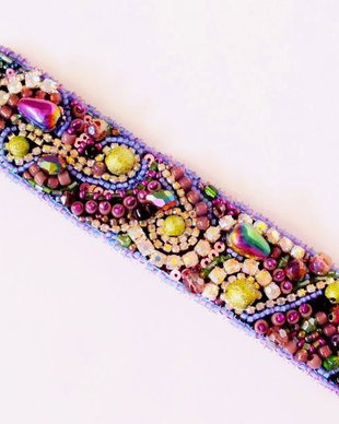 Bratara- Broderie din Margele- Lovely Beads