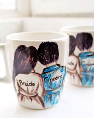 Cana pictata Bride&Groom